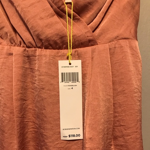 NWT BGBGeneration Pink Cocktail Dress - Picture 4 of 5